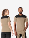 FHB KNUT T-Shirt beige-schwarz