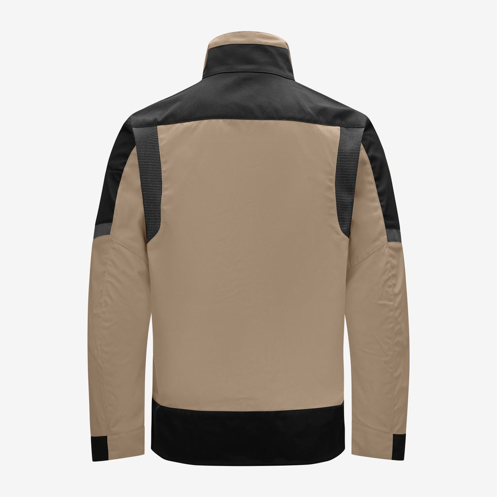 FHB FRANK Arbeitsjacke beige-schwarz 