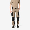 FHB FLORIAN Arbeitshose beige-schwarz 