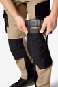 FHB FLORIAN Arbeitshose beige-schwarz 