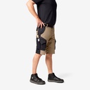 FHB WULF Bermuda Arbeitshose beige-schwarz 