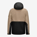 FHB GEORG Arbeitsjacke PrimaLoft beige-schwarz