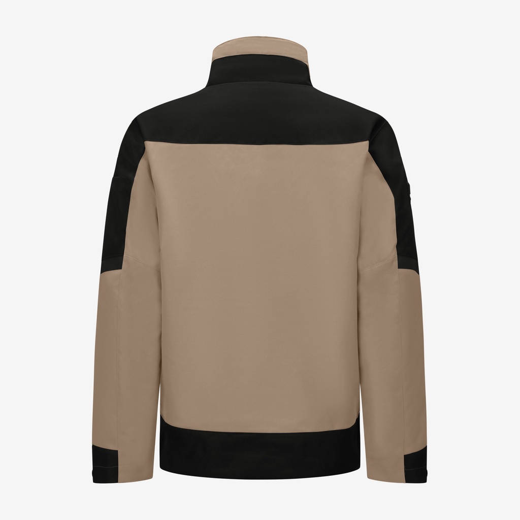 FHB LARS Arbeitsjacke beige-schwarz