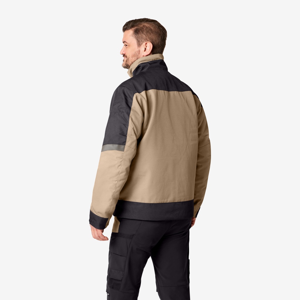 FHB LARS Arbeitsjacke beige-schwarz