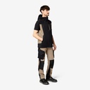 FHB Justus Softshellweste schwarz Herren