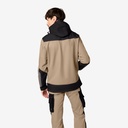 FHB JANNIK Softshelljacke beige-schwarz 