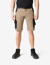 FHB THEO Bermuda Arbeitshose beige-schwarz