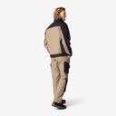 FHB BRUNO Arbeitshose beige-schwarz