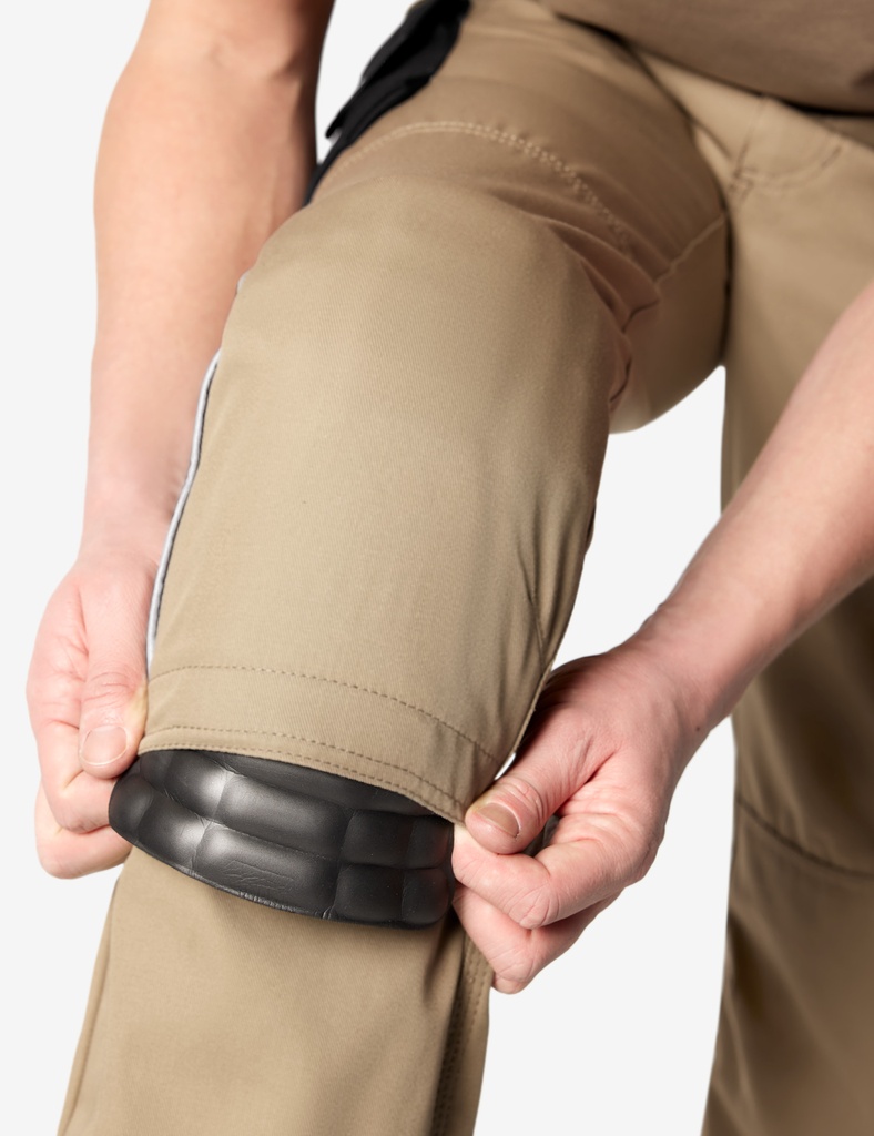 FHB BRUNO Arbeitshose beige-schwarz