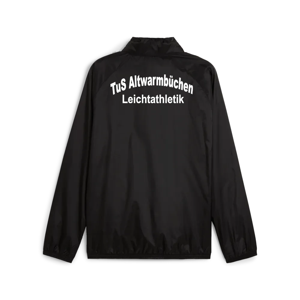 TuS Altwarmbüchen Puma teamGOAL Allwetter Jacke schwarz 
