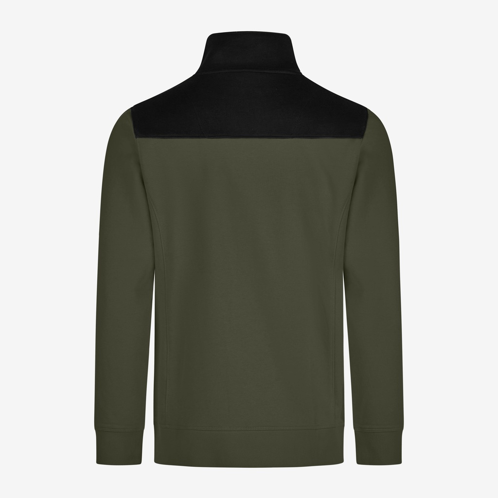 FHB ROB Zip-Sweatshirt unisex oliv
