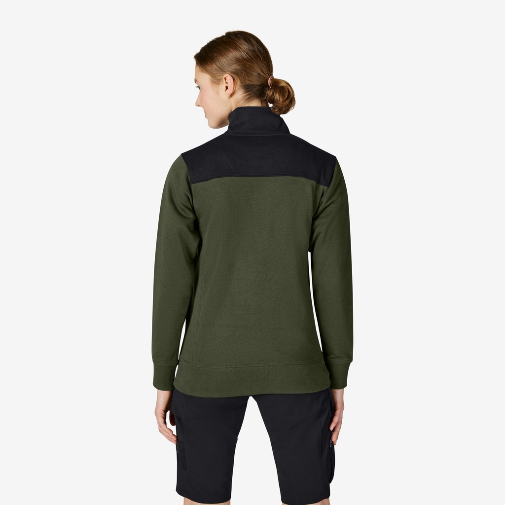 FHB ROB Zip-Sweatshirt unisex oliv