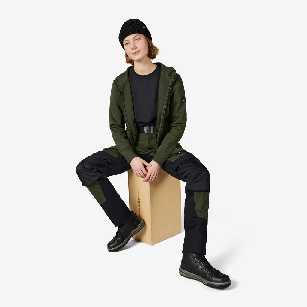 FHB LEO Arbeitshose elastisch oliv