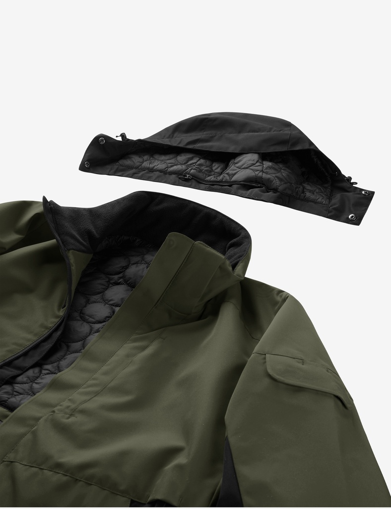 FHB GEORG Arbeitsjacke PrimaLoft oliv