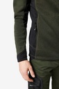 FHB CHRISTOPH Strick-Fleece-Jacke oliv
