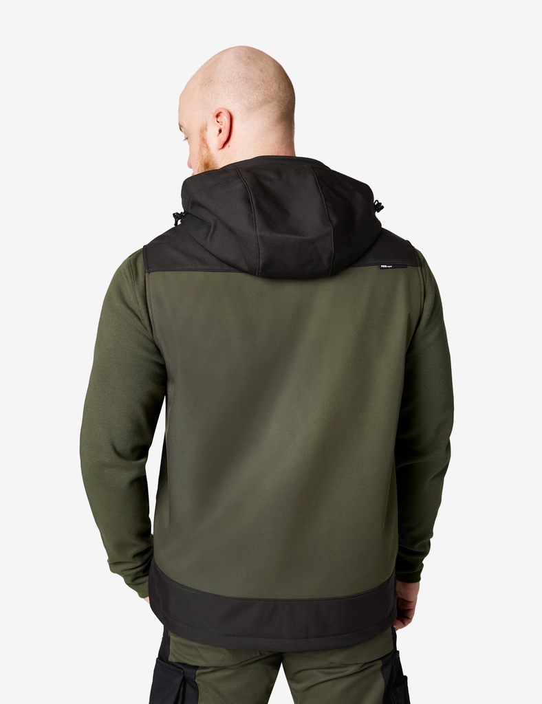 FHB JUSTUS Softshellweste oliv