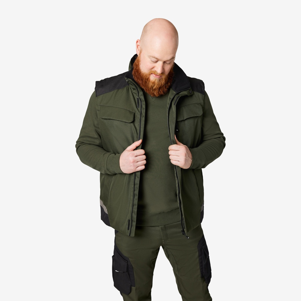 FHB HAUKE Arbeitsweste oliv