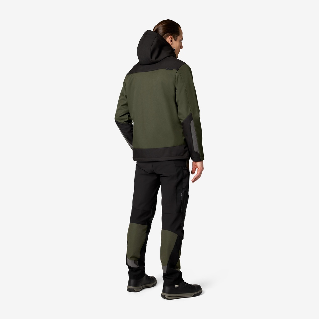 FHB JANNIK Softshelljacke oliv