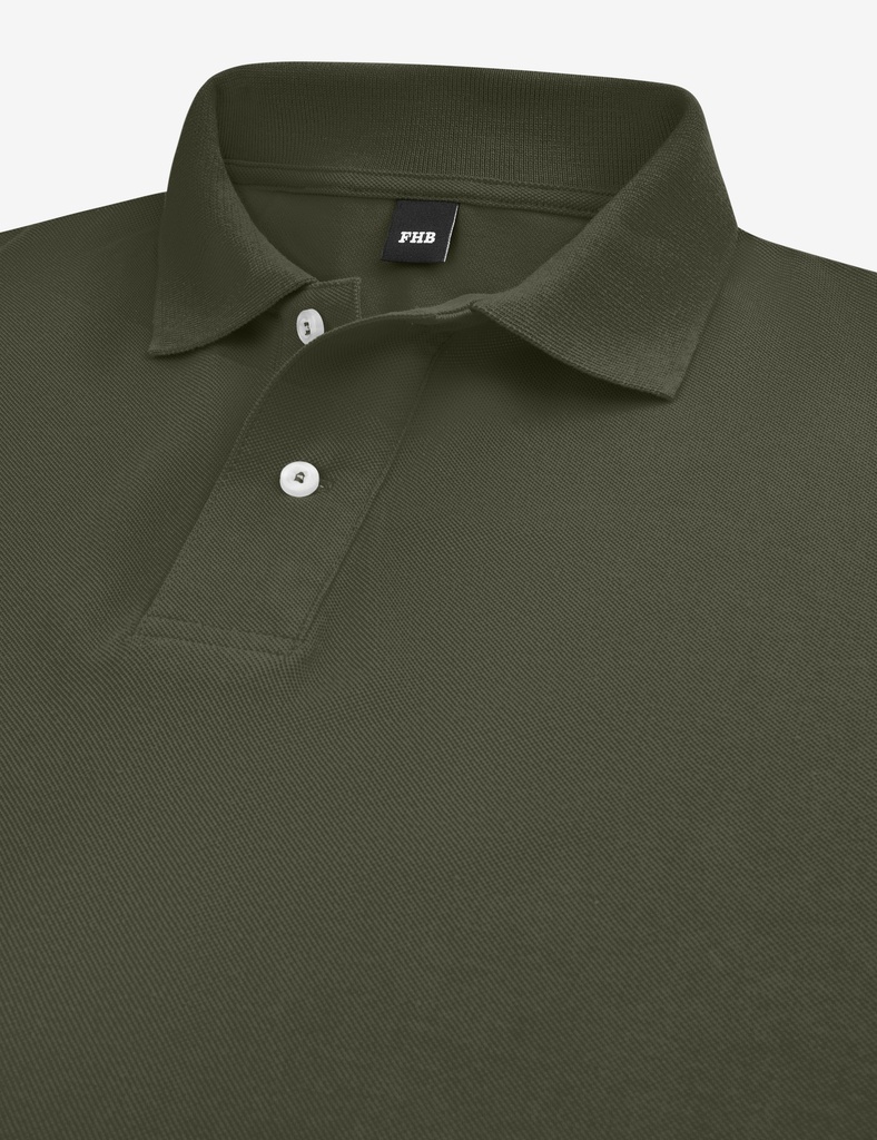 FHB DANIEL Polo-Shirt oliv
