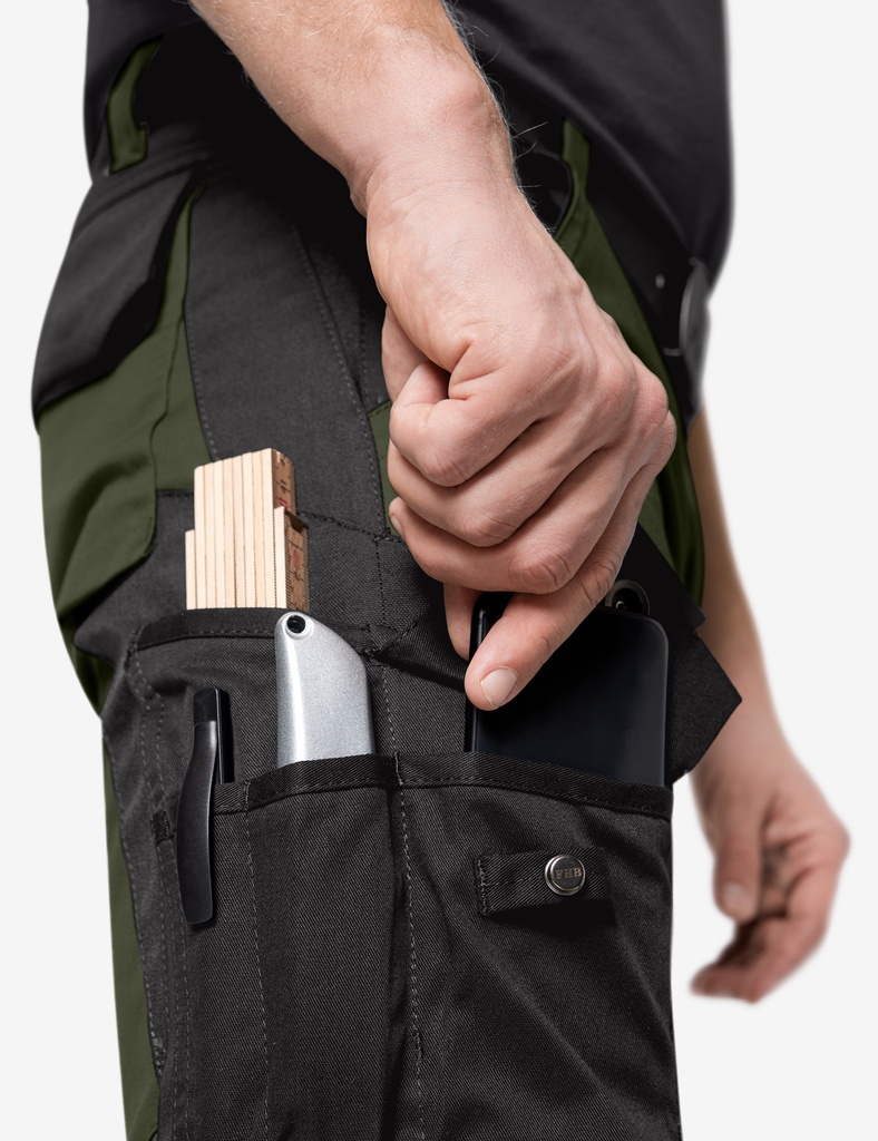 FHB WULF Bermuda Arbeitshose oliv