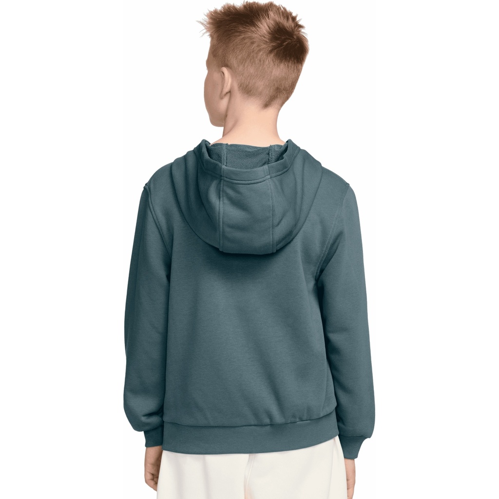 Nike Sportswear Club Fleece Kapuzenjacke grün Kinder