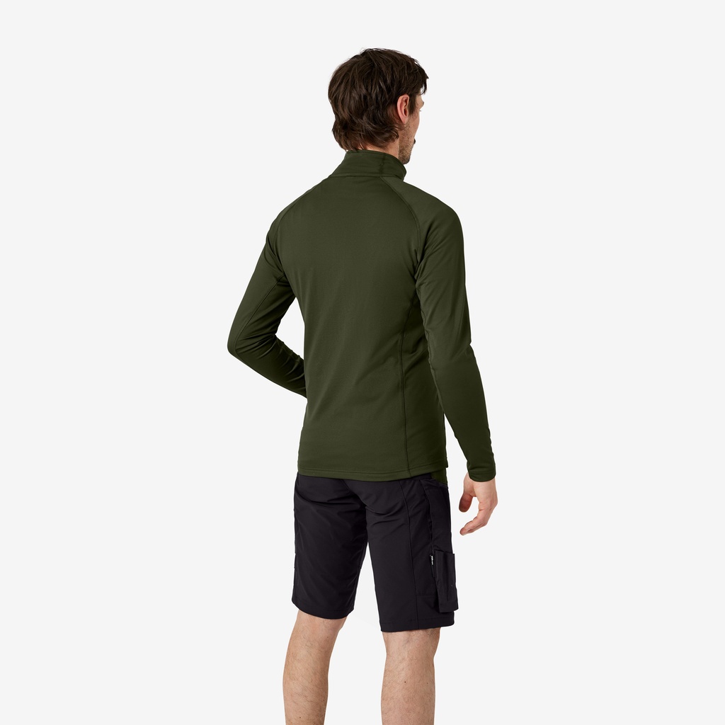 FHB KUNO Fleece-Jacke oliv