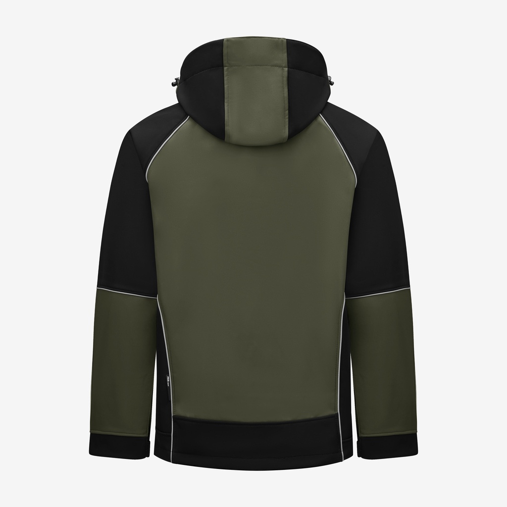 FHB WALTER Softshelljacke oliv