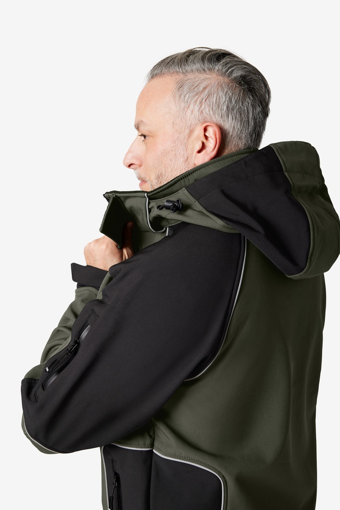 FHB WALTER Softshelljacke oliv
