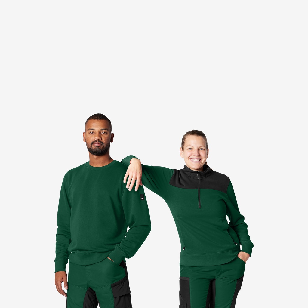 FHB PIET Sweatshirt unisex grün