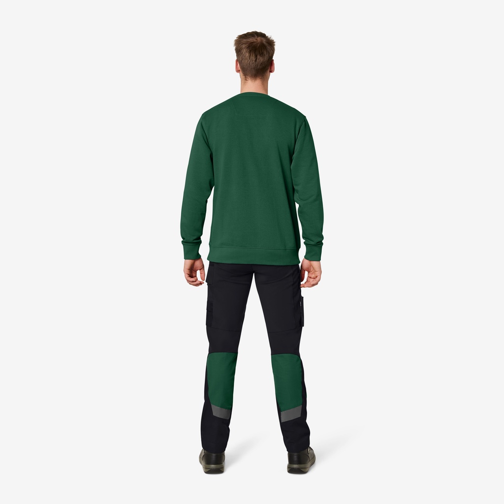 FHB PIET Sweatshirt unisex grün