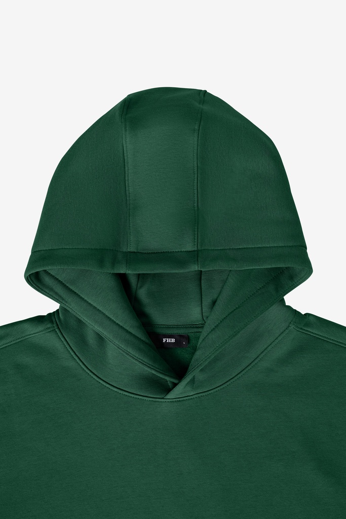 FHB BENNET Hoodie unisex grün