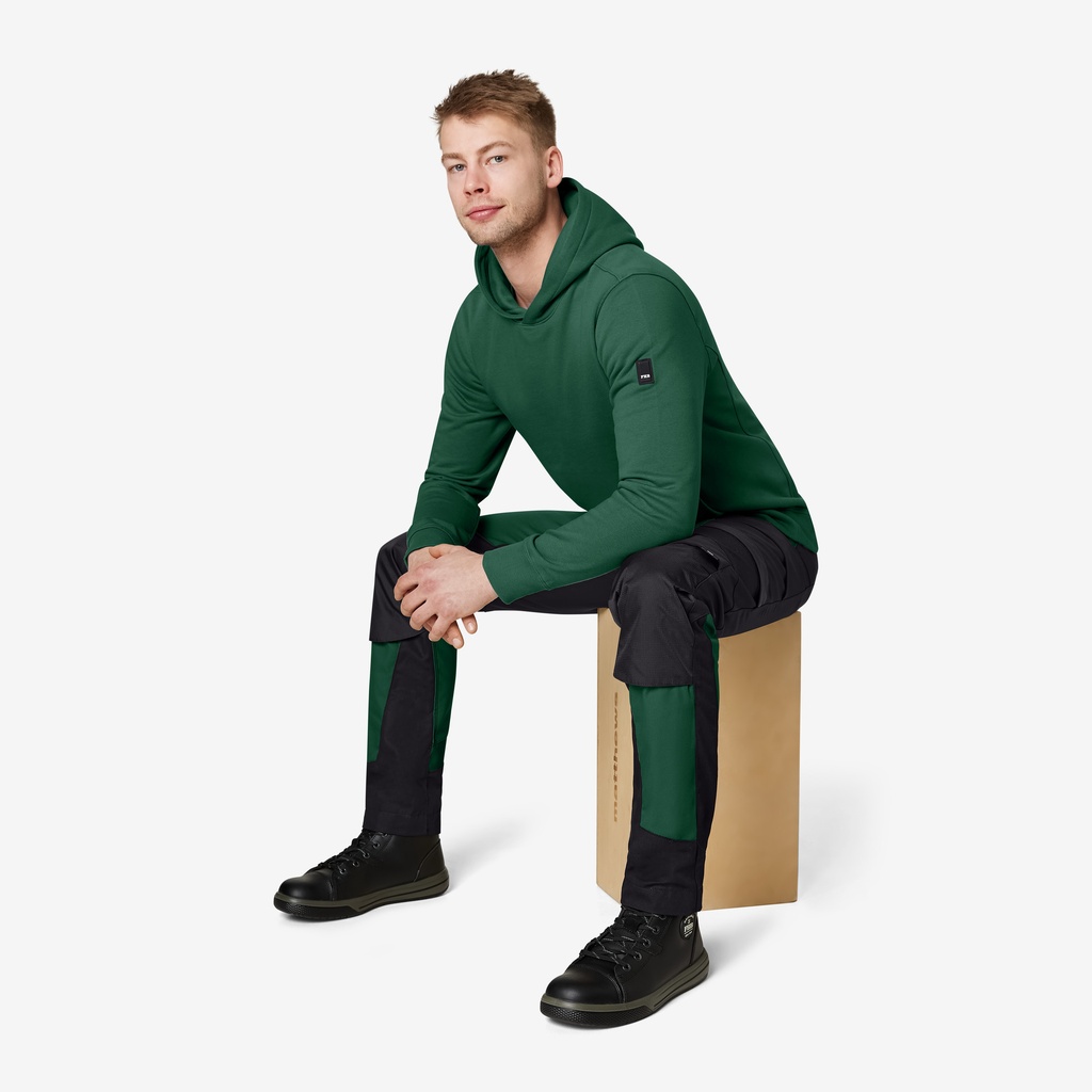 FHB BENNET Hoodie unisex grün