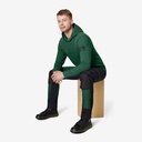 FHB BENNET Hoodie unisex grün