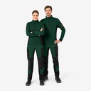 FHB LEO Arbeitshose elastisch grün