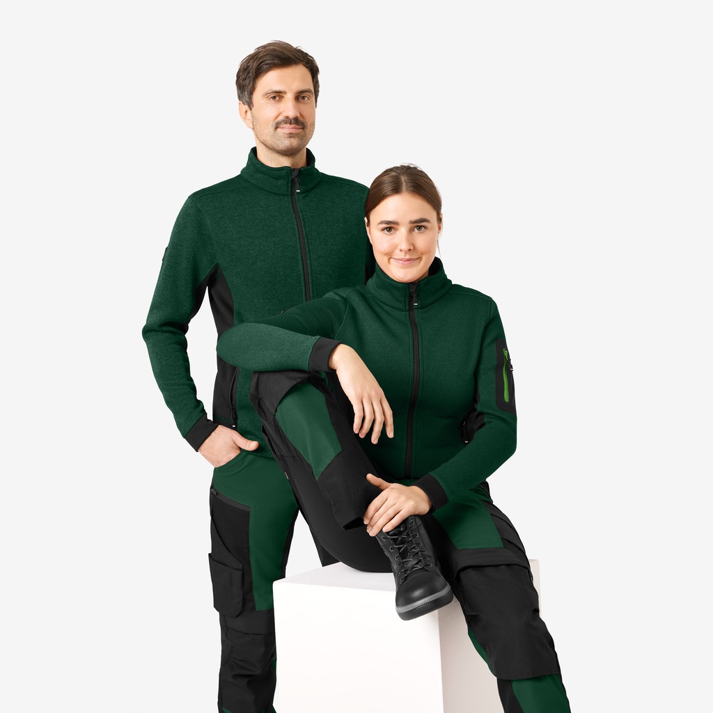 FHB LEO Arbeitshose elastisch grün