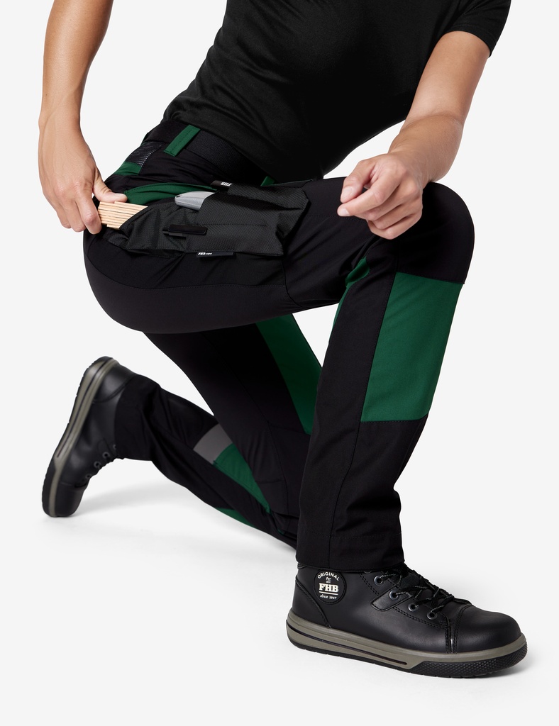 FHB MIO Arbeitshose elastisch grün