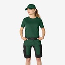 FHB KIM Bermuda elastisch grün