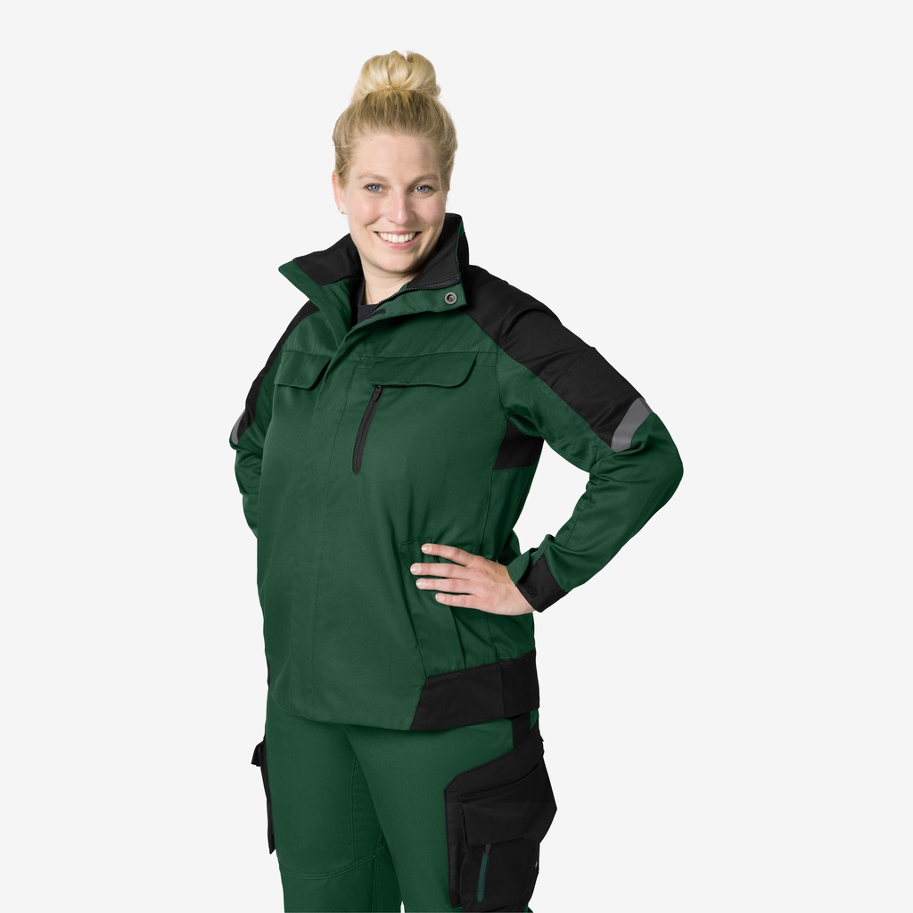 FHB ANDREA Arbeitsjacke Damen grün
