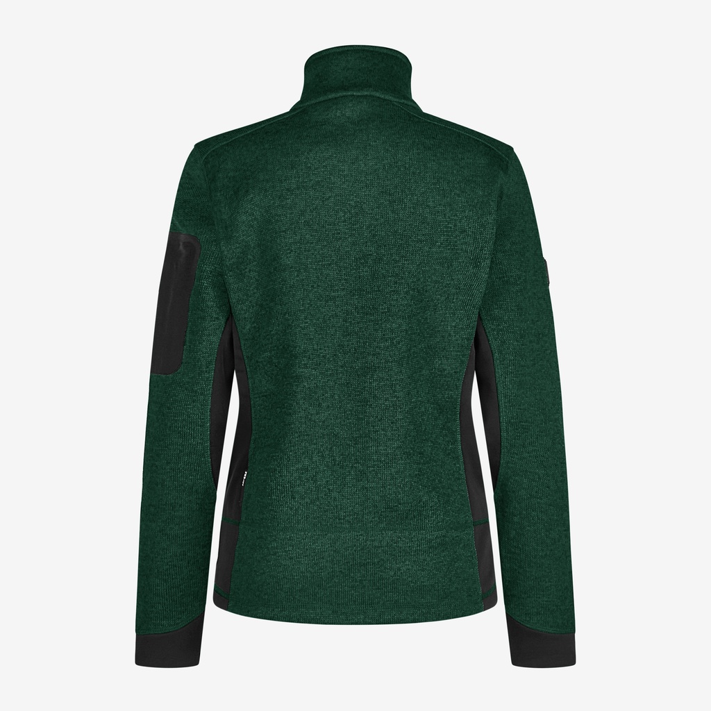 FHB MARIEKE Strick-Fleece-Jacke Damen grün