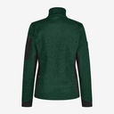 FHB MARIEKE Strick-Fleece-Jacke Damen grün