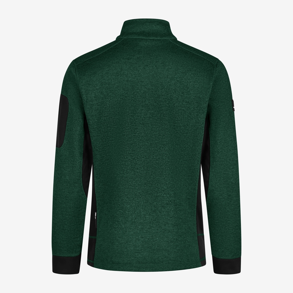 FHB CHRISTOPH Strick-Fleece-Jacke grün 