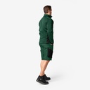 FHB CHRISTOPH Strick-Fleece-Jacke grün 