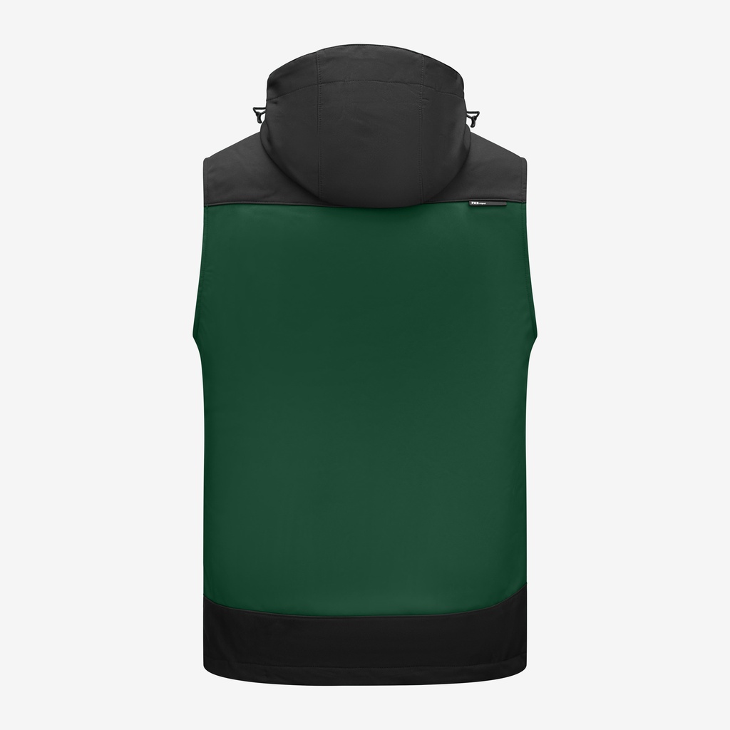 FHB JUSTUS Softshellweste grün 