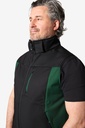 FHB JUSTUS Softshellweste grün 
