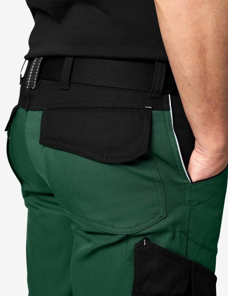 FHB THEO Bermuda Arbeitshose grün 