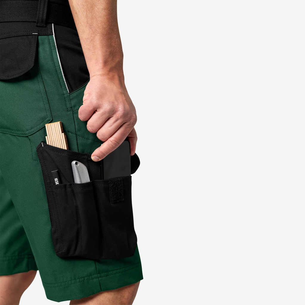 FHB THEO Bermuda Arbeitshose grün 