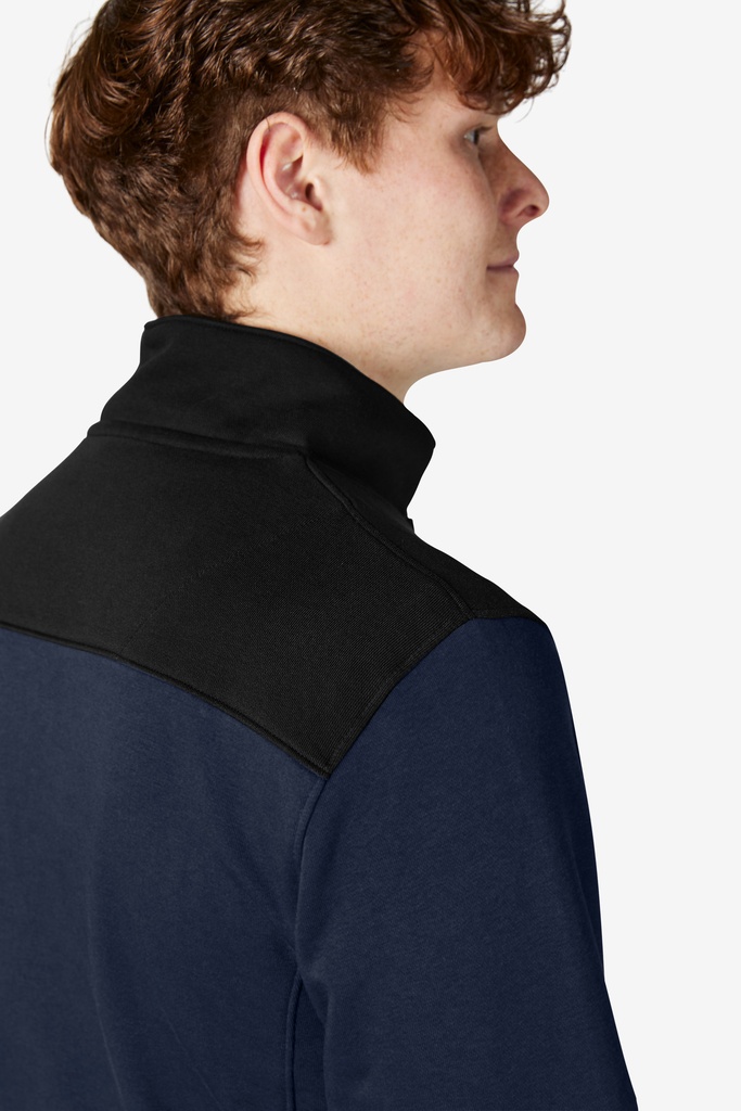 FHB ROB Zip-Sweatshirt unisex marine