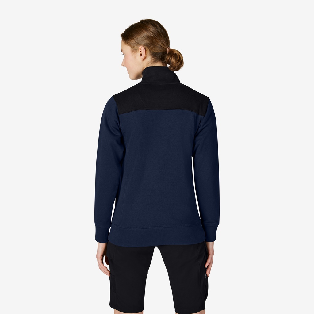 FHB ROB Zip-Sweatshirt unisex marine