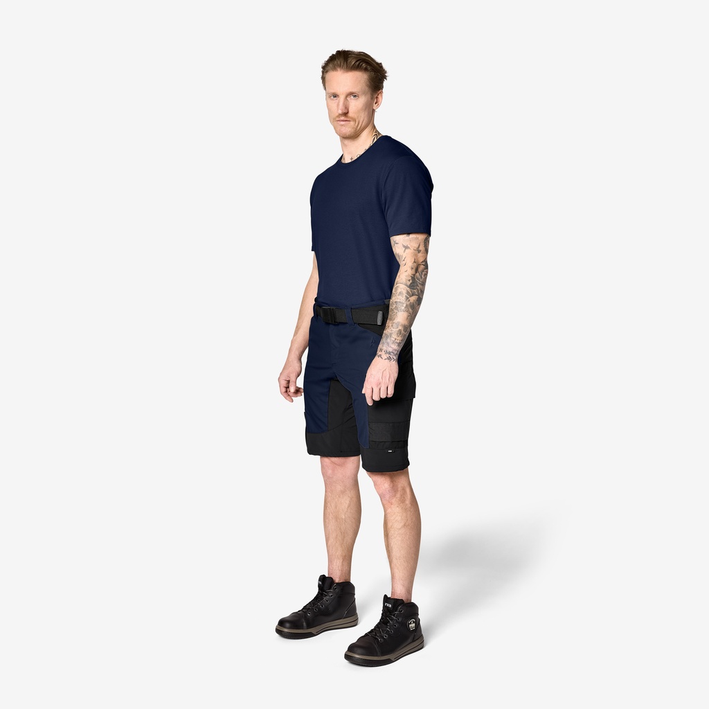 FHB KIM Bermuda elastisch marine