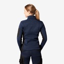 FHB Marieke Strick-Fleece-Jacke Damen marine